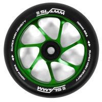 Slamm Scooters -  Team Alloy Wheel 110mm Black Green